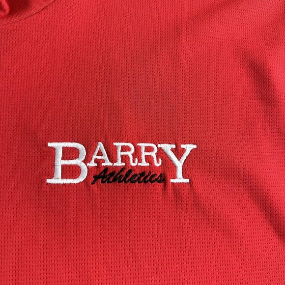 Nike Dri Fit Golf T Shirt Mens Size ￼XL Red Barry University‎ Performance - Picture 4 of 9